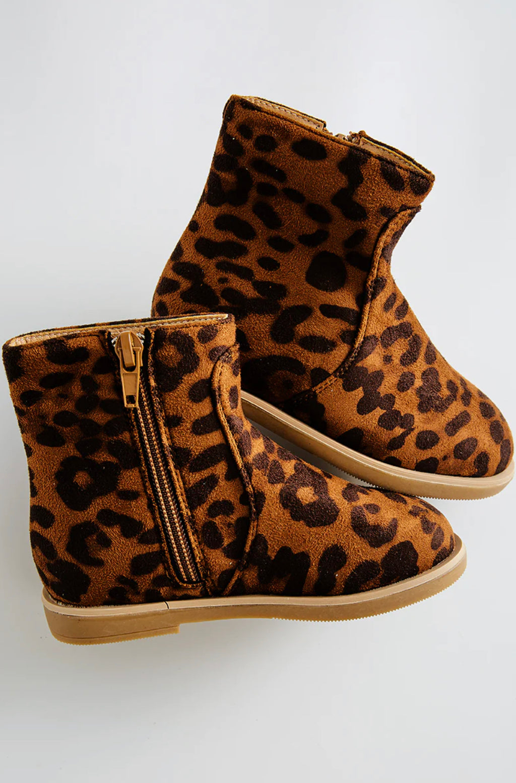 "Fierce in Cheetah" girls booties