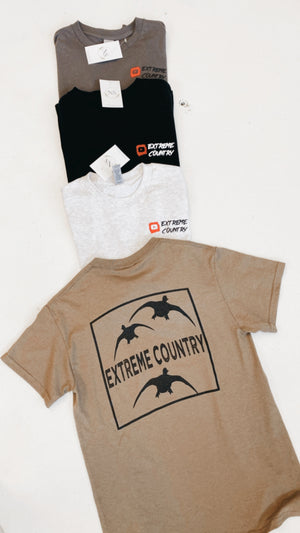 "Extreme Country" Short Sleeved Tee