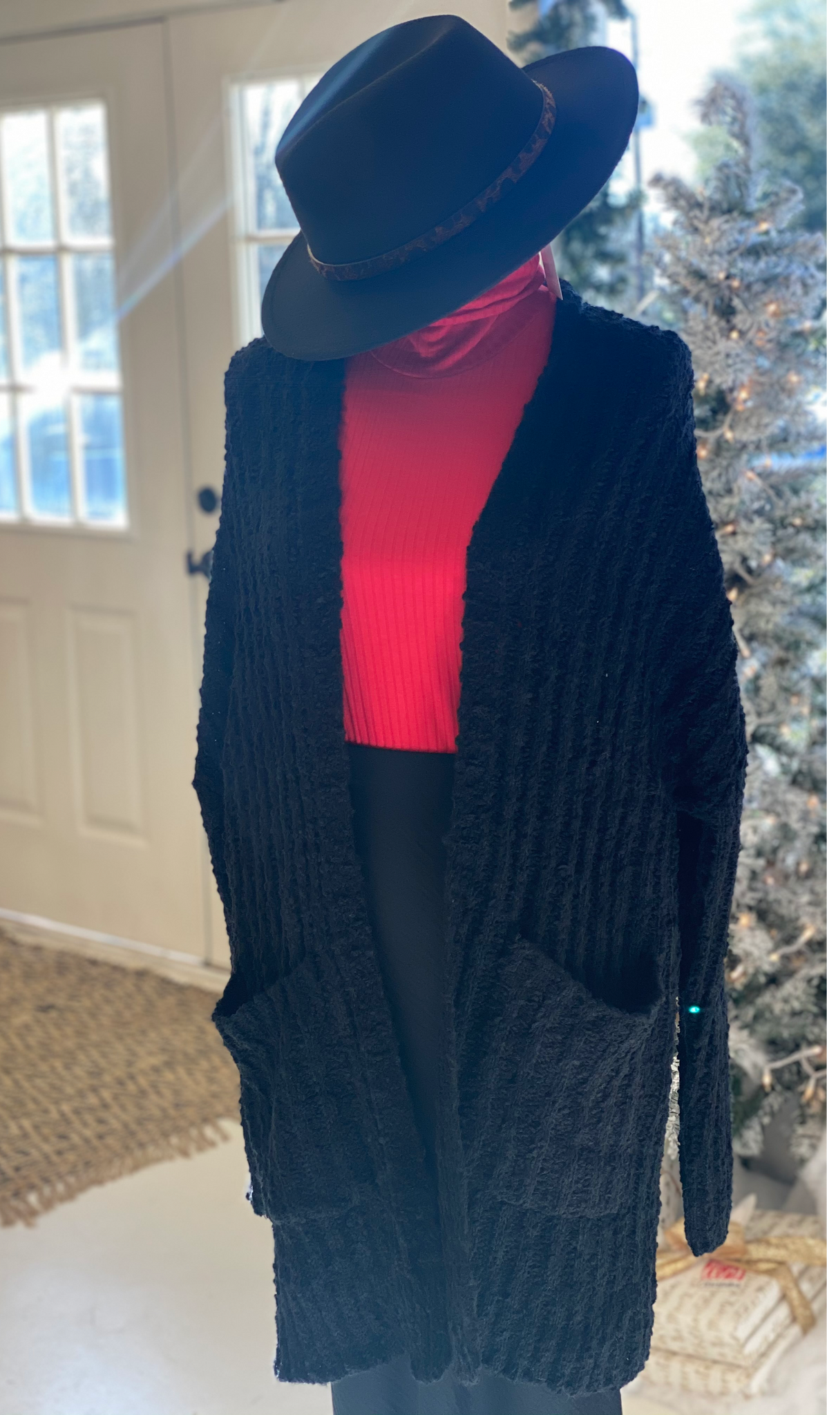 “Winter’s Storm” cardigan