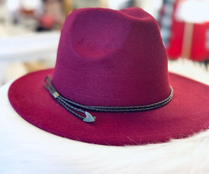 "Wild About Burgundy" Hat