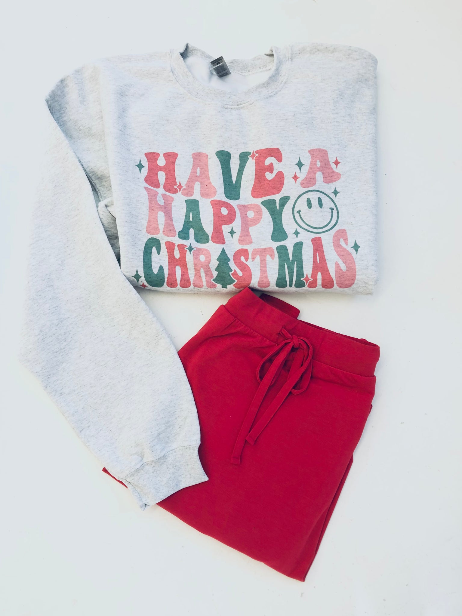 "Have A Happy Christmas" plus sweatshirt