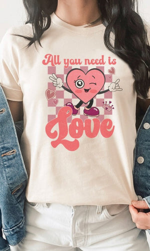 “All You Need Is Love” t-shirt