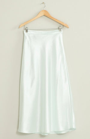 “Satin In Spring” skirt collection