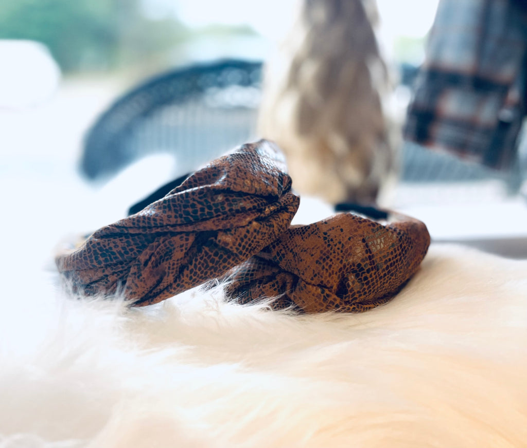 "Snakeskin vibes" Headband