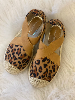 “Little Miss Leopard” toddler shoes