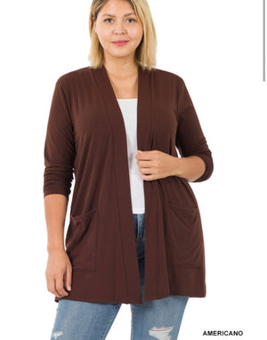 “Dark Chocolate” cardigan