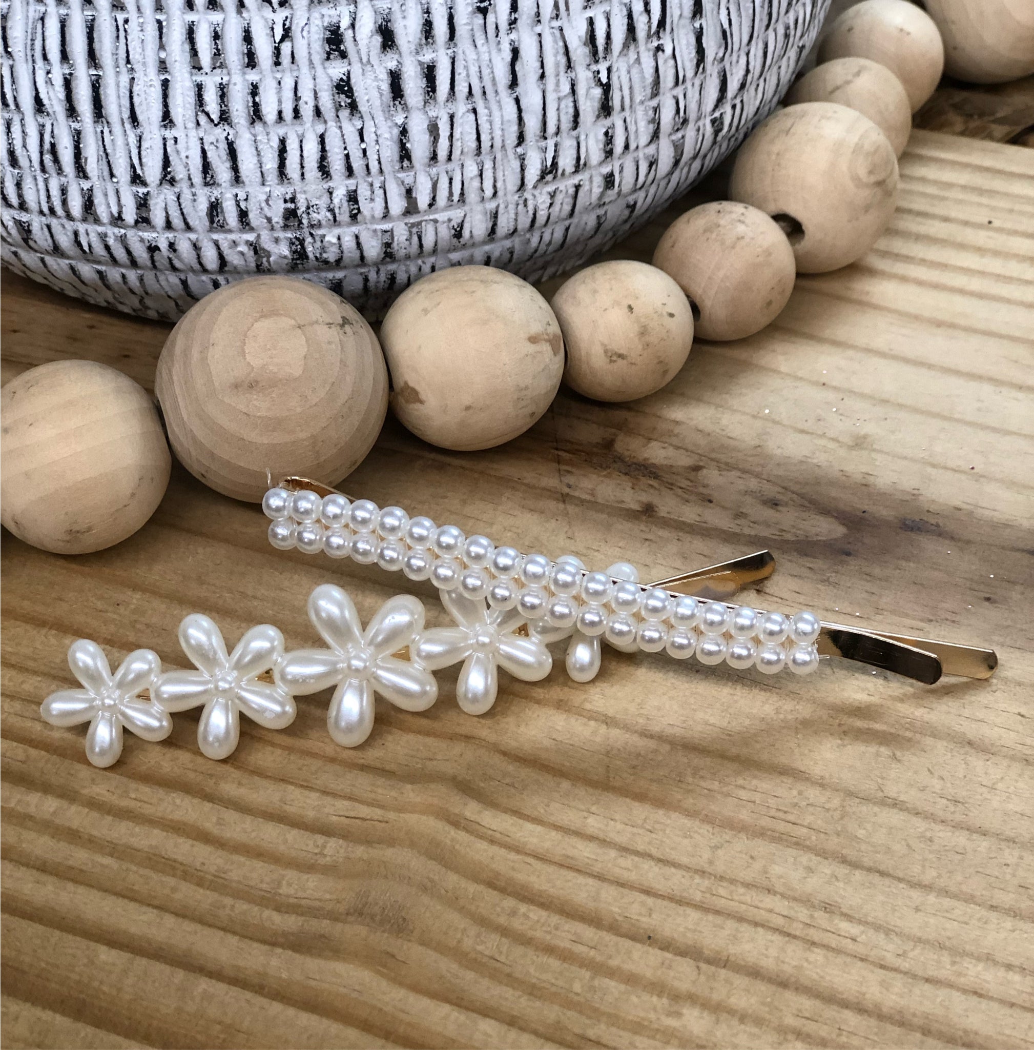 "Darling in Pearls" Hairclip Collection