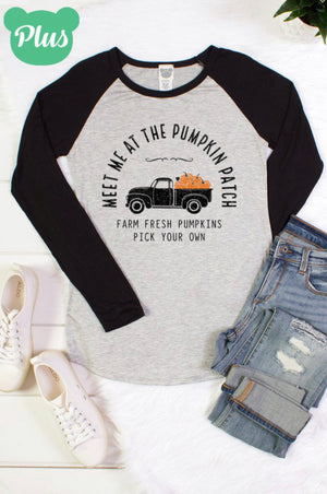 “Farm Fresh Pumpkins” top