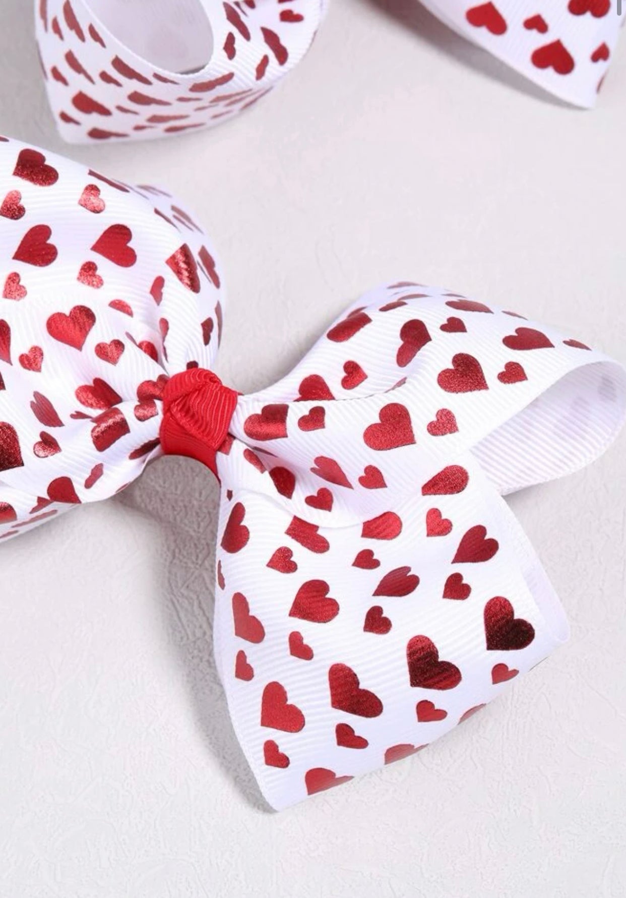 “Hearts and Bows” girl’s hairbows