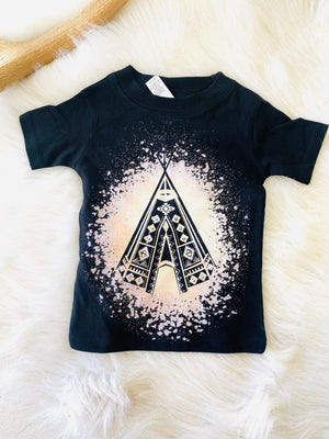 “Meet Me At The Teepee” girl’s t-shirt