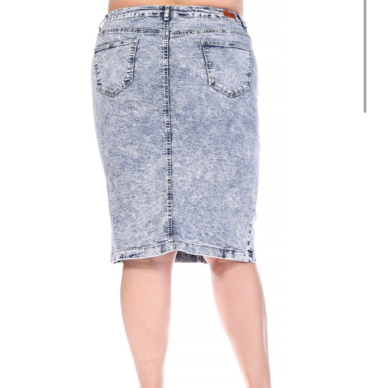 "All Washed Up" Denim Be Girl skirt