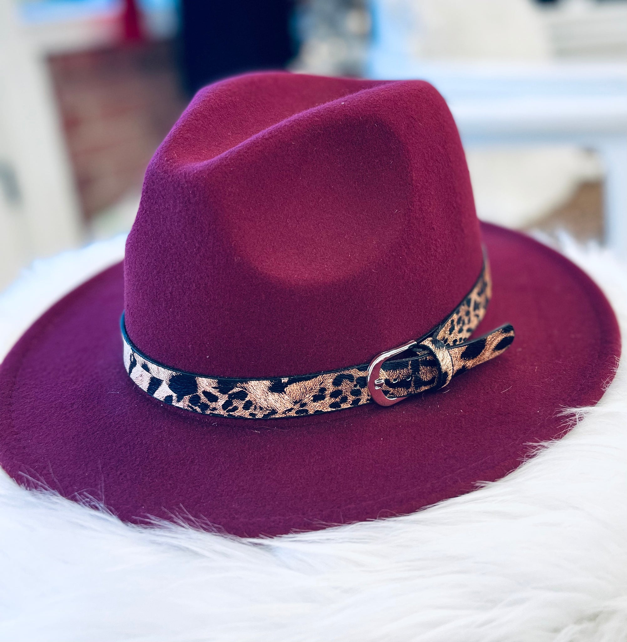 "Wild About Burgundy" Hat