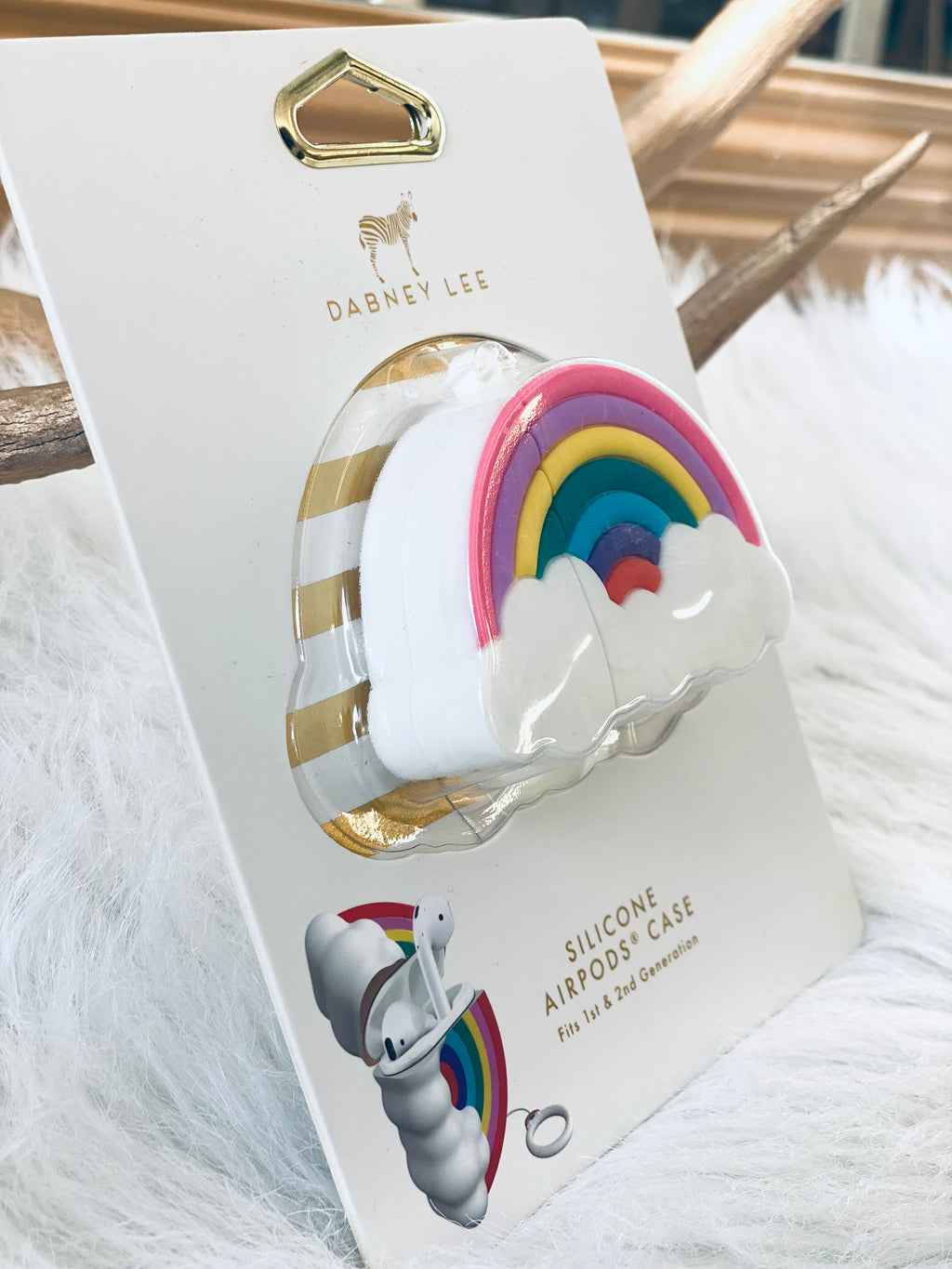 Rainbow Earbud Case