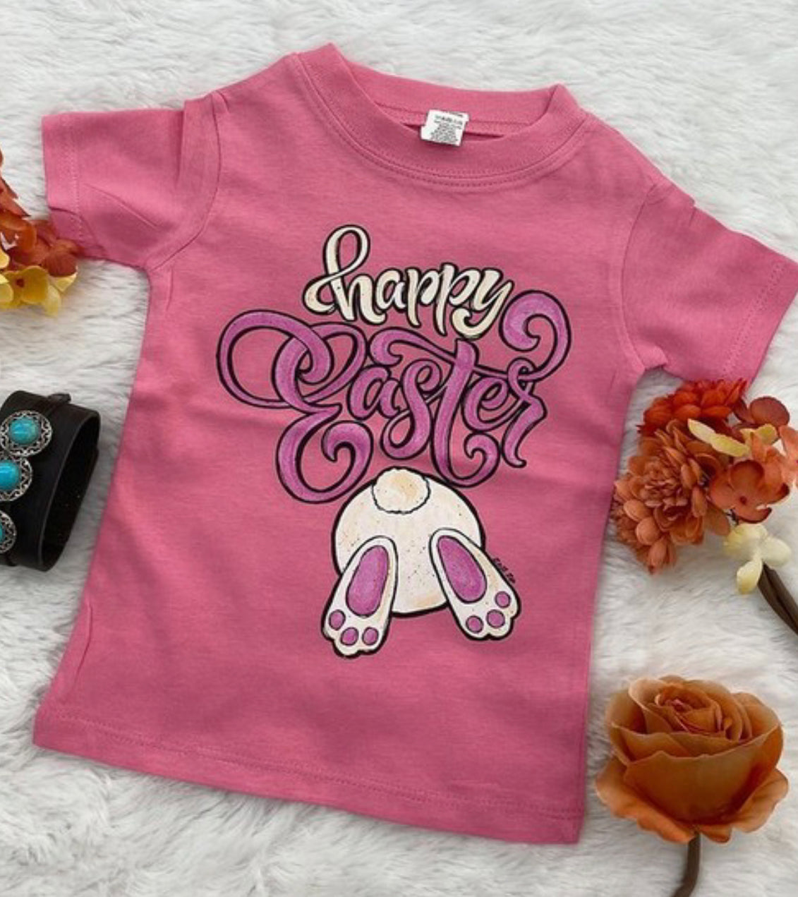 Girls “Happy Easter” T-shirt