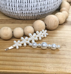 "Darling in Pearls" Hairclip Collection