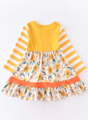 “Little Girl’s And Candy Corn” dress