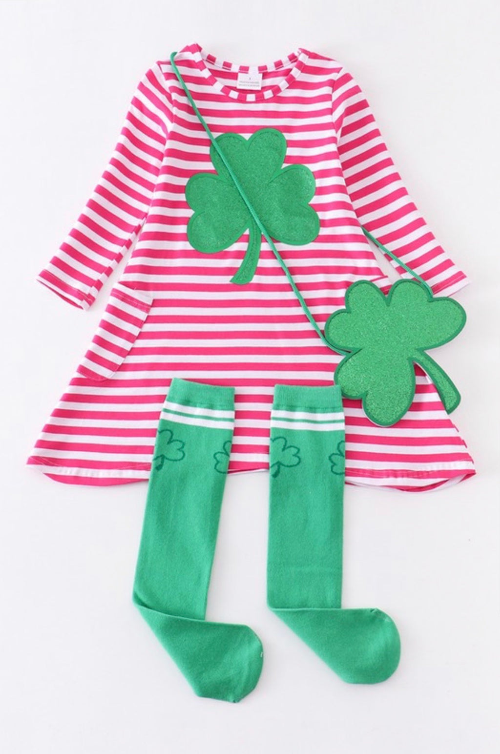 "Lucky Little Girl" Dress Set