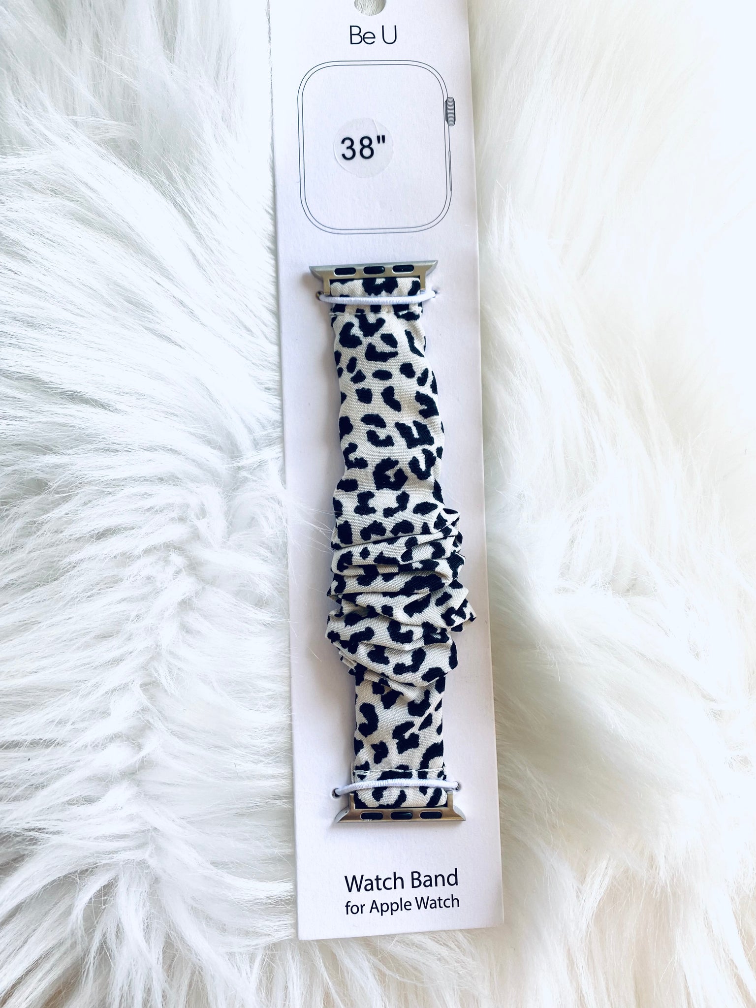 Leopard Scrunchie Smart Watchband