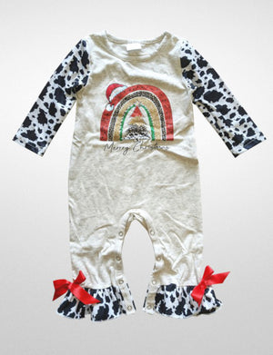 “Country Christmas” baby romper