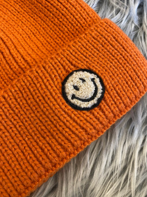 "Smiling For Fall" beanie