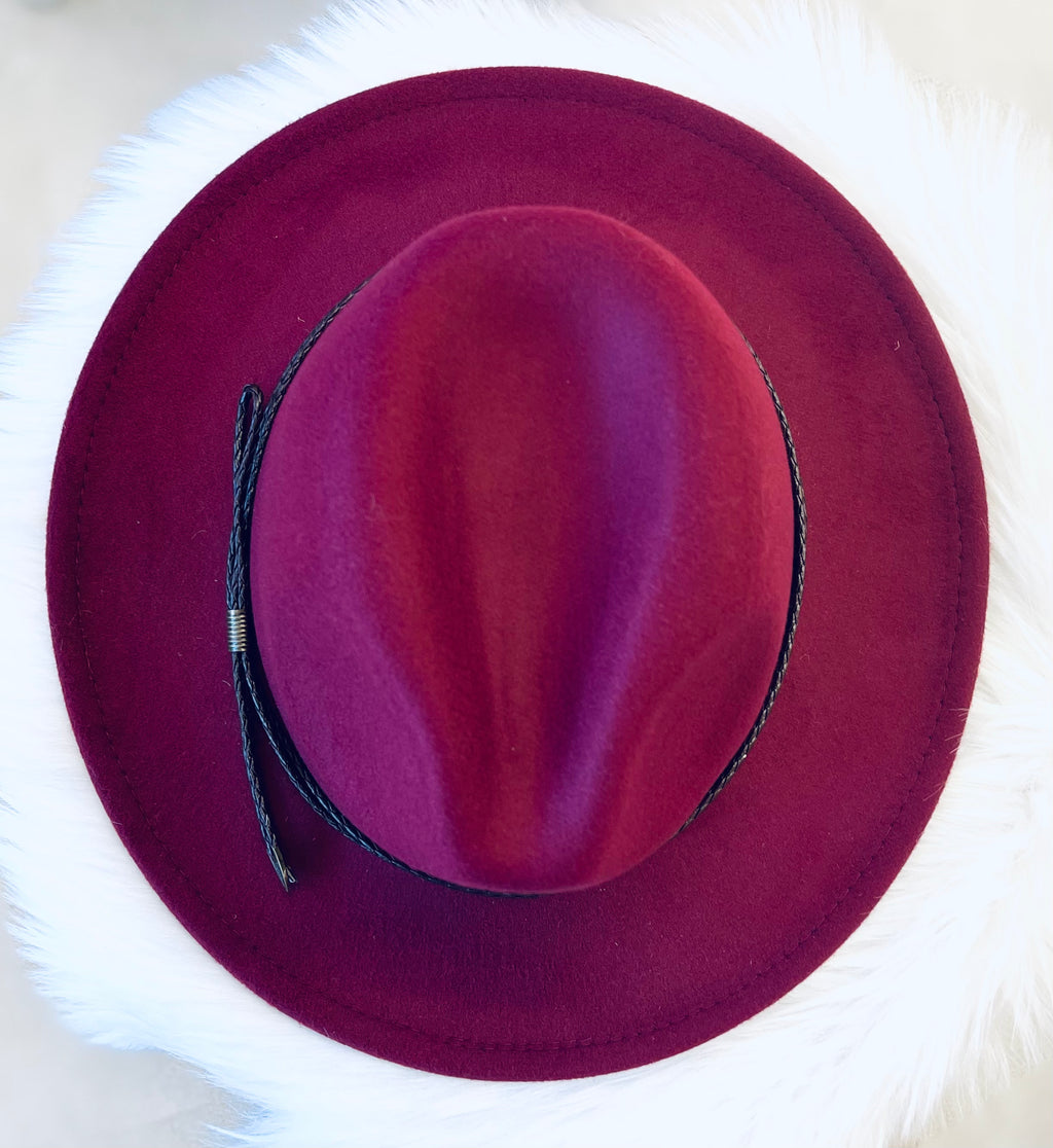 "Wild About Burgundy" Hat