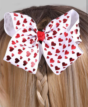 “Hearts and Bows” girl’s hairbows