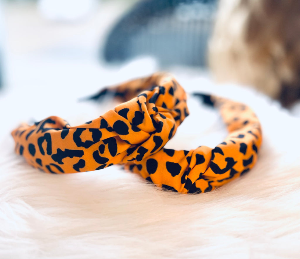 "Leaping For Leopard" Headband