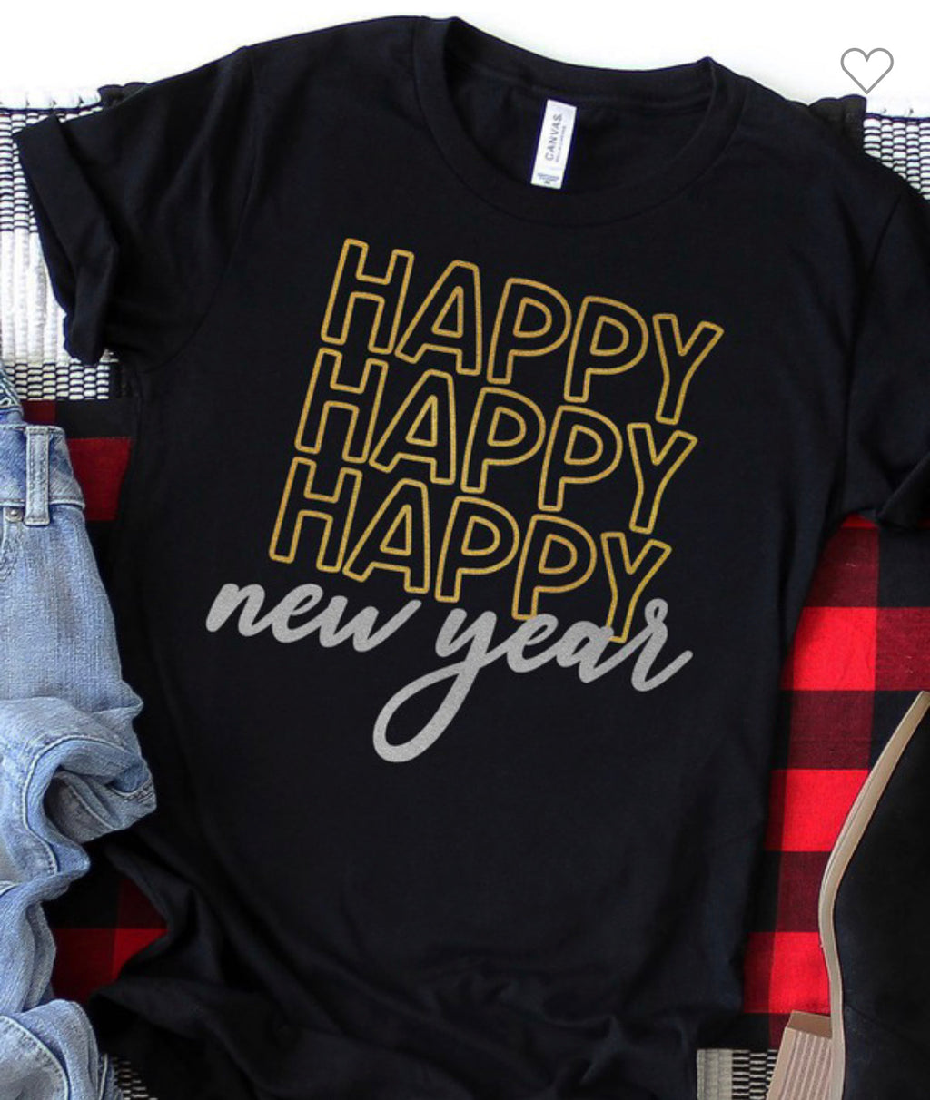 “Happy New Year” t-shirt