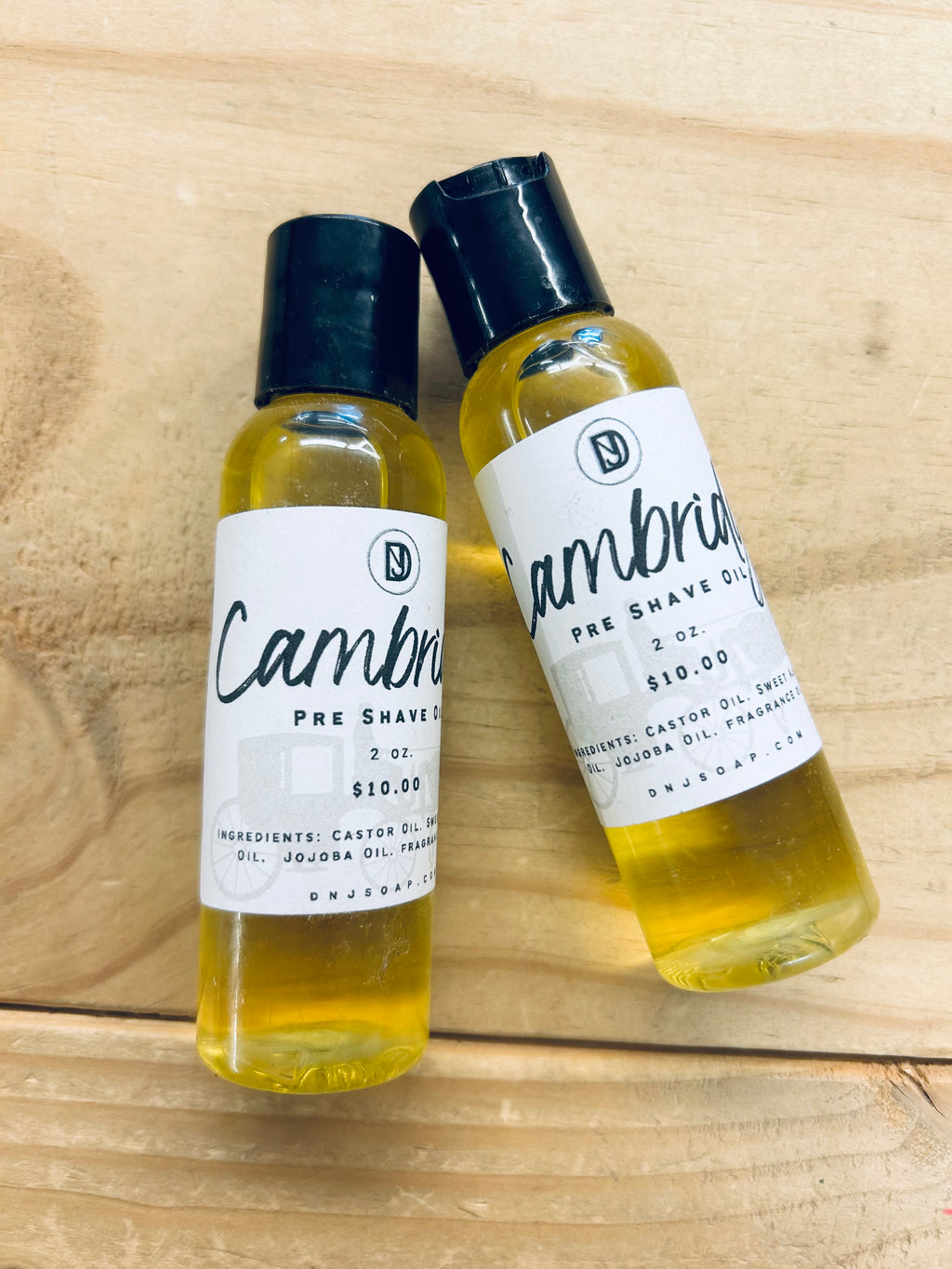 "Cambridge" DNJ Pre Shave Oil