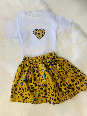 “Little Wild One” girl’s set