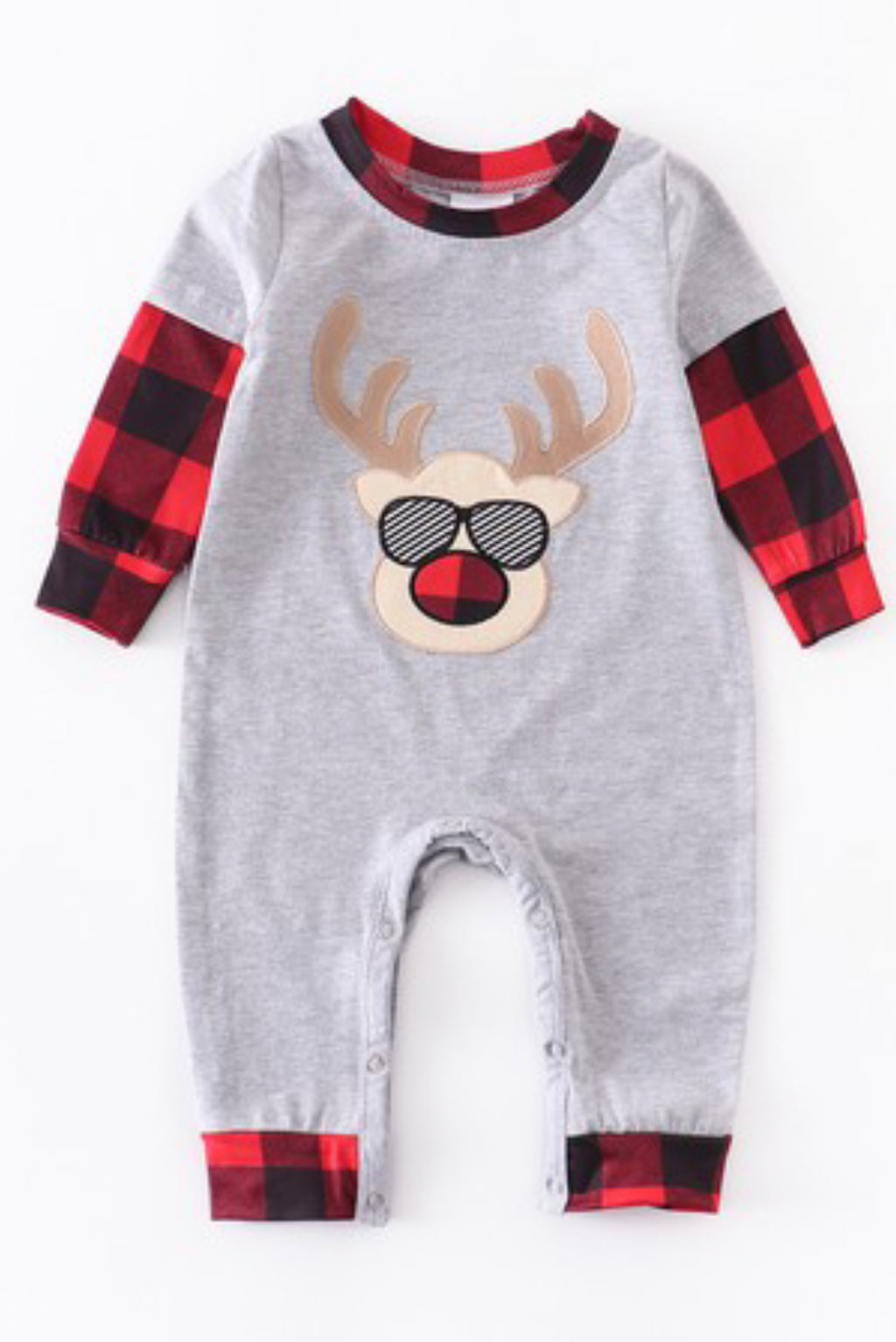 “Reindeer Boys”  baby romper