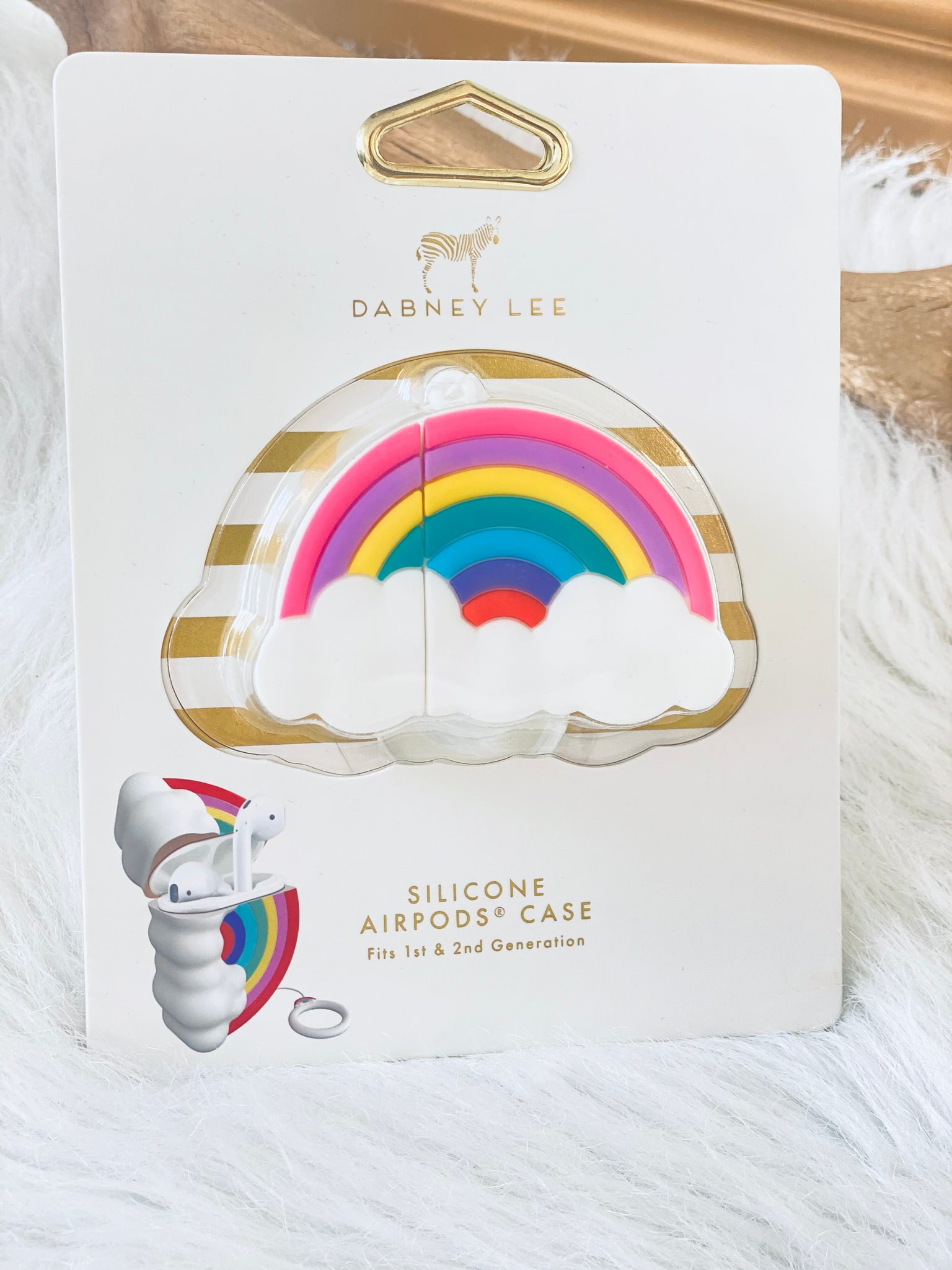 Rainbow Earbud Case