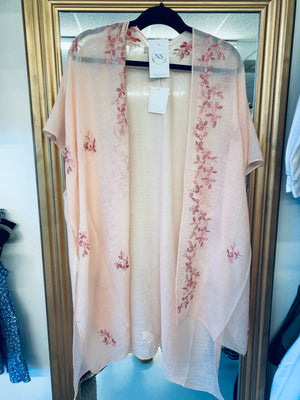 “Peachy Pink” kimono