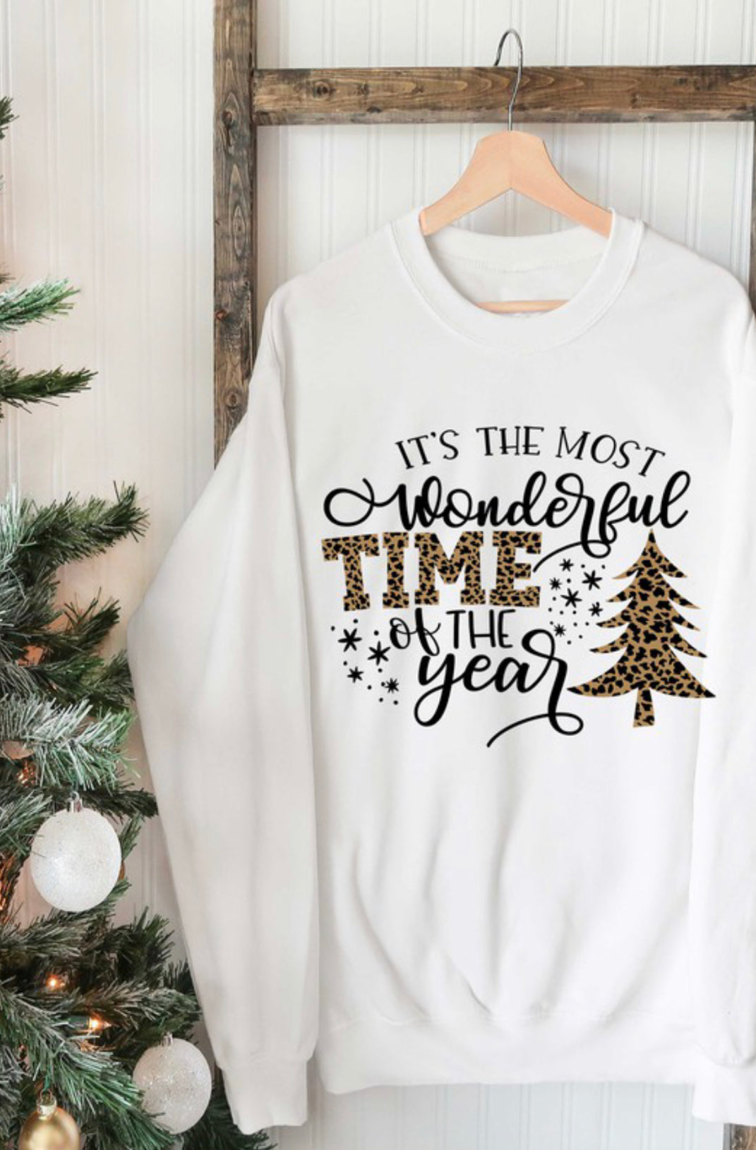 “The Most Wonderful Time Of The Year” sweatshirt