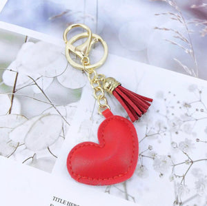 Heart keychain